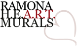 Ramona HEART Murals Logo