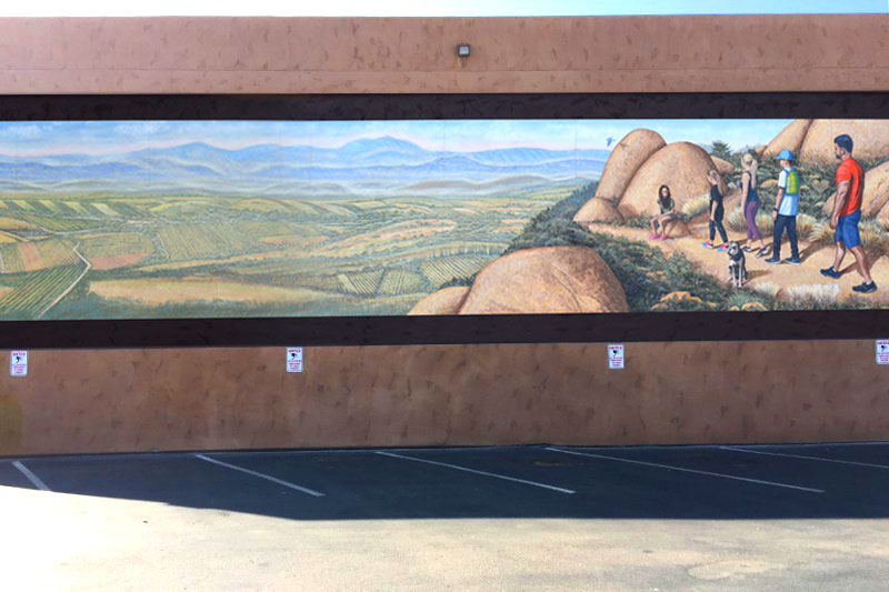 Hiking on Mt. Woodson – Ramona HEART Murals